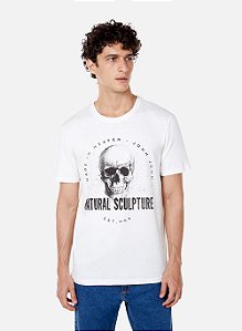 T-Shirt Masculina Rg Skull Turn Off - John John - Preto - Shop2gether