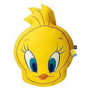 ALMOFADA  FORMATO CABEÇA PIU PIU- LOONEY TUNES