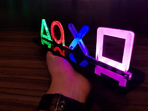 LUMINARIA LED PLAYSTATION ICONES FANART