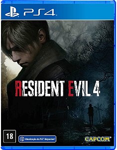 Resident Evil 4 remake - PS4 Mídia Física - Loja Geek Here