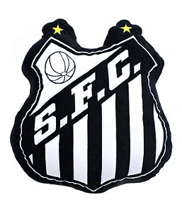 ALMOFADA FORMATO BRASÃO - SANTOS