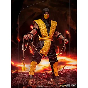 ESTÁTUA SCORPION - MORTAL KOMBAT - IRON STUDIOS