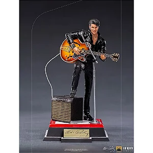 ESTÁTUA ELVIS PRESLEY COMEBACK DELUXE ART - IRON STUDIOS