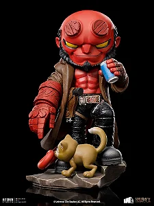 ESTÁTUA HELLBOY - MINICO - IRON STUDIOS
