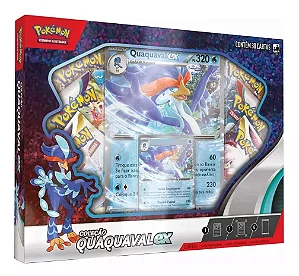 BOX POKEMON PARCEIROS DE PALDEA QUAQUAVAL EX