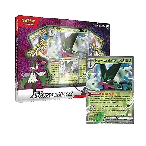 BOX POKEMON PARCEIROS DE PALDEA MEOWSCARADA EX