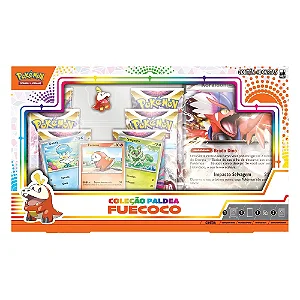 BOX POKEMON COLEÇÃO PALDEA FUECOCO