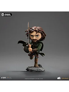 ESTÁTUA ARAGORN - SENHOR DOS ANÉIS - MINICO - IRON STUDIOS