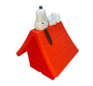 LUMINÁRIA DE MESA CASINHA VERMELHA SNOOPY
