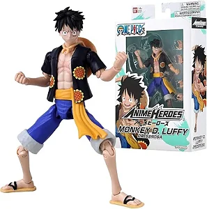 MONKEY D. LUFFY - DRESSROSA - ANIME HEROES BANDAI