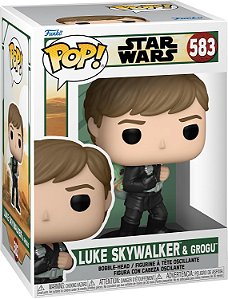 FUNKO POP - STAR WARS - LUKE SKYWALKER E GROGU - 583