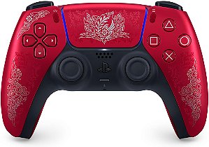 DUALSENSE PS5 - EDIÇÃO LIMITADA MONSTER HUNTER WILDS - NOVO LACRADO