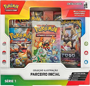 COLEÇÃO ILUSTRAÇÃO - PARCEIRO INICIAL - POKÉMON