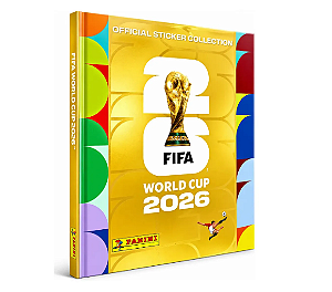 ALBUM CAPA DURA DOURADO COPA 2026 PANINI