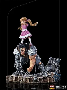 ESTÁTUA ALBERT AND ELSIE-DEE - X-MEN - ART SCALE - 1/10 IRON STUDIOS