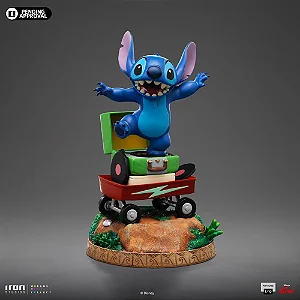 ESTÁTUA STITCH - DISNEY CLASSICS - ART SCALE - 1/10 IRON STUDIOS