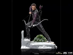 ESTÁTUA CLINT BARTON - GAVIÃO ARQUEIRO - 1/10 - IRON STUDIOS