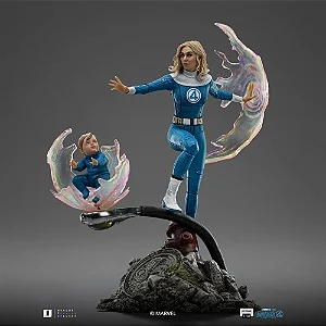 ESTÁTUA MULHER INVISÍVEL E FRANKLIN - 1/10 - IRON STUDIOS