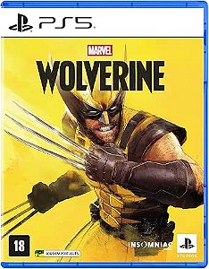 MARVEL WOLVERINE - NOVO - PLAYSTATION 5