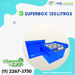 CAIXA TÉRMICA SUPERBOX 120 LITROS