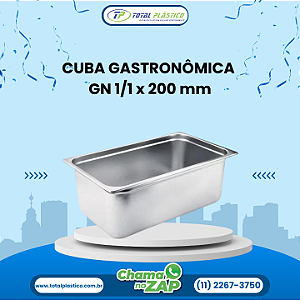 CUBA GASTRONÔMICA GN 1/1 x 200 mm