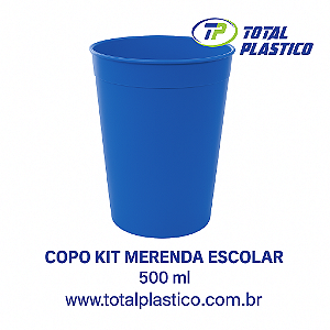 COPO KIT MERENDA ESCOLAR - 500 ML