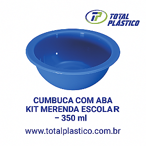 CUMBUCA COM ABA KIT MERENDA ESCOLAR – 350 ML