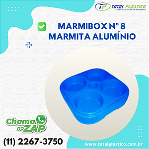 MARMIBOX Nº 8 MARMITA ALUMÍNIO