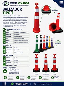 Balizador Tipo T
