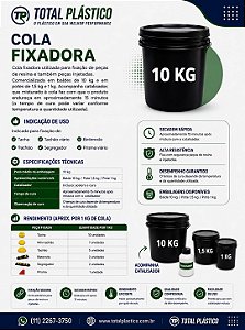 Cola Fixadora para Sinalização Viária 10 kg