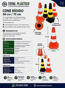 Cone Rígido 50 cm
