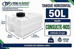 Tanque para Óleo Diesel Horizontal 50 Litros