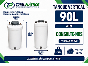 Tanque para Óleo Diesel Vertical 90 Litros