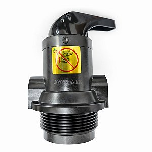 Válvula Manual Filtro F56E2 (51102) Runxin 2 M³/H; Topo/Frontal ; In/Out 3/4";B-2,5"; Tubo-3/4";Dreno-3/4