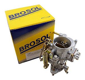 Par de Carburadores Novos Originais Brosol Modelo Solex H 32 PDSI 2/3 Fusca  Brasília Kombi 1600 Gasolina - CARBURADOR BRASIL