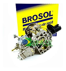 Carburador Novo Original Brosol Solex H 34 SEIE Opala Caravan Utilitários 4 Cilindros Álcool