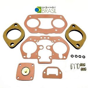 Kit Reparos Carburador Weber 40 44 Pino Baixo Em Borracha