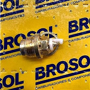 Válvula de Bóia Agulha Original Brosol Carburador 2E 3E VW Ford GM Vazão 250 Código 174128