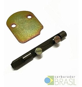 Kit de Eixo e Borboleta para Afogador Carburador Brosol 3E