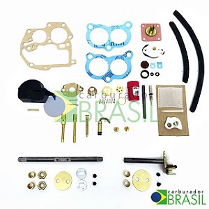 Kit de Reparos para Carburador Brosol 2E Ford Pampa Motor AP 1.8 Álcool e Gasolina