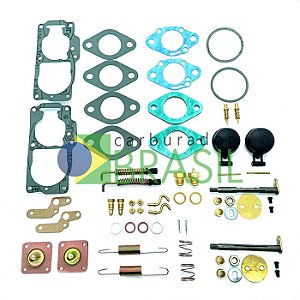 Kit de Reparos para Carburador Solex H 32 PDSI 2/3 Kombi Moderna 1600 Álcool de 84 à 91