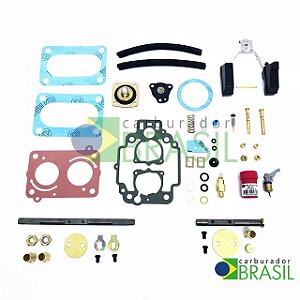 Kit De Reparos para Carburador Weber 495 TLDF Fiat Uno Mille Eletronic 1.0 Gasolina