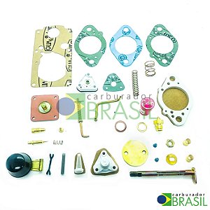 Kit de Reparos para Carburador Solex H 40 EIS C10 Opala e Pick-up Motor 2.5 Gasolina