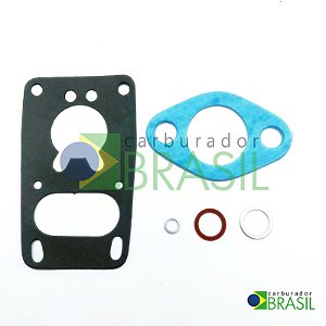 Jogo de Juntas para Carburador Solex H 28 PCI  Volkswagen Fusca Kombi Motor 1200