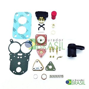 Kit de Reparos Parcial com Venturis para Carburador Solex H 34 SEIE Opala Caravan Utilitários