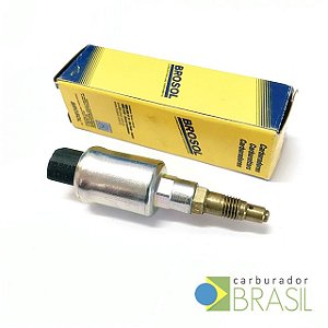 Interruptor Eletromagnético de Marcha Lenta para Carburador Solex H 30 PIC Fusca Brasília Kombi Vazão 70