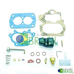 Kit de Reparos para Carburador Weber 446 DFV GM Opala Caravan Utilitários Veraneio Álcool e Gasolina