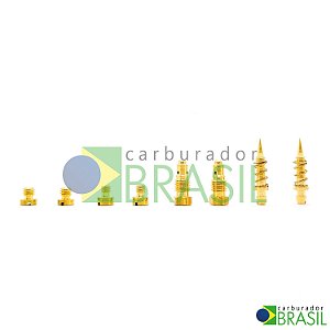 Par Carburador Brosol Solex H-32-pdsit Fusca Itamar 1.6