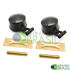 Par de Boias Originais Brosol para Carburador Solex H 32 PDSIT 2/3 Fusca Brasília Kombi Variant Gol