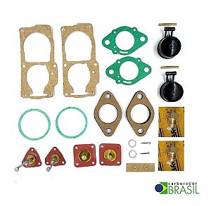 Kit de Reparos Original Brosol para Carburador de Fusca Brasília Kombi Solex H 32 PDSIT